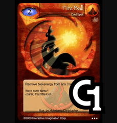 Fire Ball - Foil